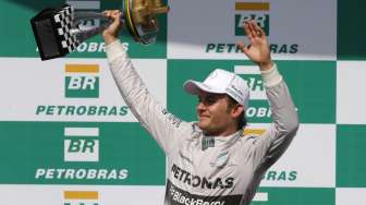 Tercepat, Rosberg Putus Rantai Kemenangan Hamilton