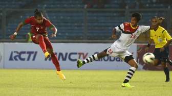 Uji Coba Indonesia vs Timor Leste