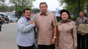 Wah, SBY Dipepet Pemotor di Bandung