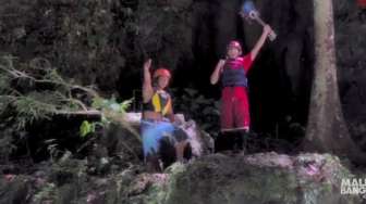 VIDEO: Seru-seruan "Body Rafting" di Green Canyon