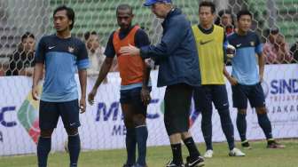 Latihan Timnas Indonesia