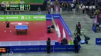VIDEO: Ini Laga Pingpong Terlucu di Dunia