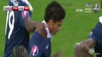 Gol Telat Varane Menangkan Prancis atas Swedia