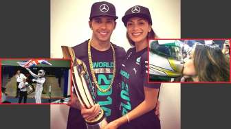 Juara, Begini Cara Lewis Hamilton Merayakannya