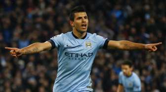 Hat-trick Aguero Taklukkan Bayern