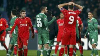 Liverpool Ditahan Ludogorets di Akhir Laga