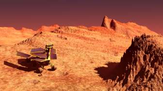 Robot Penjelajah NASA Mengabadikan Debu Setan di Planet Mars