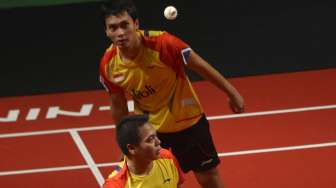 Pasangan Hendra/Ahsan Melenggang ke Babak Empat Besar