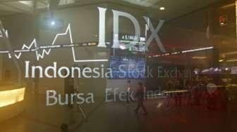 Inflasi Melonjak, Indeks Saham Terseret ke Zona Merah