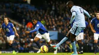 Babak I : City Sementara Memimpin atas Everton