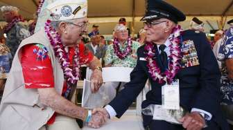 15 Veteran Perang Peringati 73 Tahun Pearl Harbour