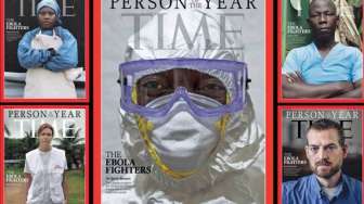 TIME Nobatkan Petugas Kesehatan Ebola Person of the Year