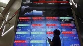 Rupiah Dekati Rp13.000, Indeks Saham Turun Drastis