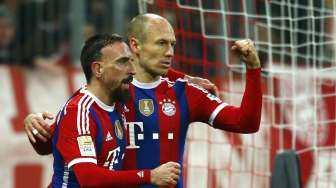 Ribery Sudah Kembali Berlatih, Ini Reaksi Robben