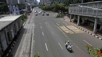 Larangan Motor di Thamrin