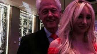 Foto Mesra Bill Clinton dengan Putri Jutawan AS Nongol di Twitter