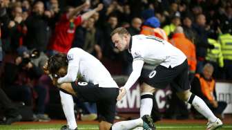 Rooney Berharap Falcao Kembali Cetak Gol