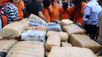 Polisi Temukan Ganja 1,2 Ton, Diduga untuk Pesta Tahun Baru