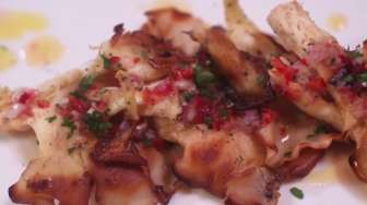VIDEO: Resep Membuat Jamur Panggang Lemon