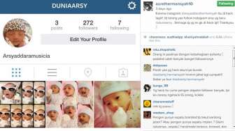 Instagram Putri Ashanty Diretas Lagi