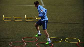 Latihan Pertama Torres di Atletico