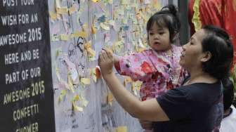 Tahun baru 2015 [Reuters]