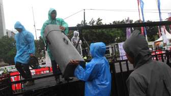 Persiapan "Jakarta Night Festival 2015" (suara.com/Oke Atmaja)