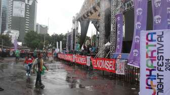 Persiapan Jakarta Night Festival 2015
