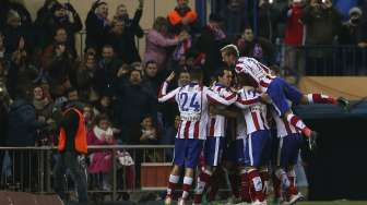 Atletico Hantam Madrid Dua Gol Tanpa Balas