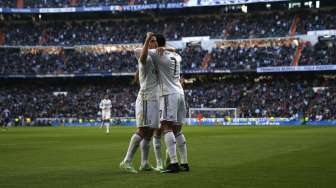 Real Madrid Menang Telak di Bernabeu