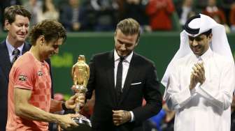 Ada David Beckham di Final Tenis Qatar Open