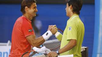 Tundukkan David Ferrer, Nishikori Melenggang ke Perempat Final