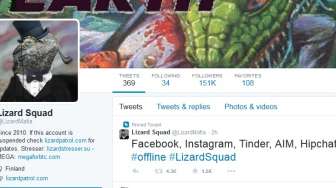 Facebook dan Instagram "Down" Karena 'Diserang' Lizard Squad