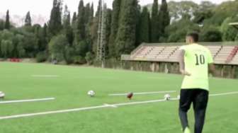 VIDEO: Begini Kalau Neymar Main "American Football"