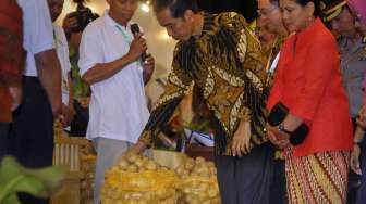 Jokowi Tinjau Pameran Pertanian