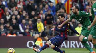 5 Fakta Menarik 'Hat-trick' Messi ke Gawang Levante