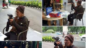 Kakek Tua Tukang Foto Keliling Jadi Viral di Sosial Media