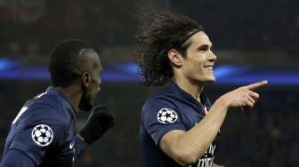 Adriano 'Mandul', Cavani Tambah Satu Gol