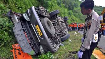 Korban Tewas  Bus "Sang Engon" Jadi 18 Orang