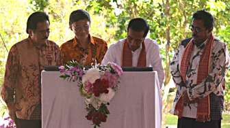 Jokowi di Tanjung Lesung