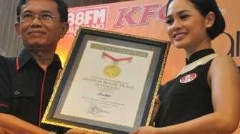 Andien Raih Rekor MURI untuk Album "Le It Be My Way"