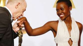 Gaun Oscar Dipakai Lupita Nyong'o Bernilai Rp2 M Dicuri