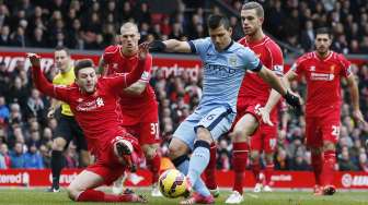 Jeda, Liverpool vs City Imbang 1-1