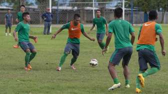 Pahabol Cetak "Hattrick", Timnas U-23 Cukur Persigar 6-0