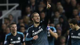 Chelsea Tekuk West Ham Lewat Gol Tunggal Hazard