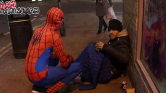 VIDEO: Spiderman Punya Tugas Baru: Memberi Sedekah