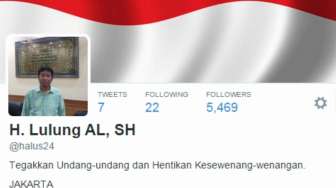 4 Hari Punya Twitter, Ini 7 Ocehan Haji Lulung