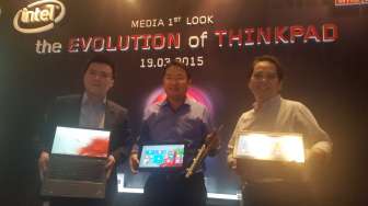 Tiga Laptop Premium Lenovo Kembali Masuk Indonesia