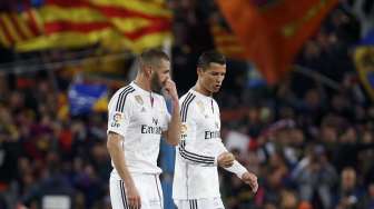 Cedera Saat Derby Madrid, Benzema Absen Lawan Malaga