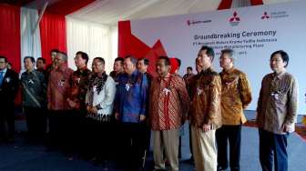 Mitsubishi Resmikan Pembangunan Pabrik Mobil Baru di Cikarang